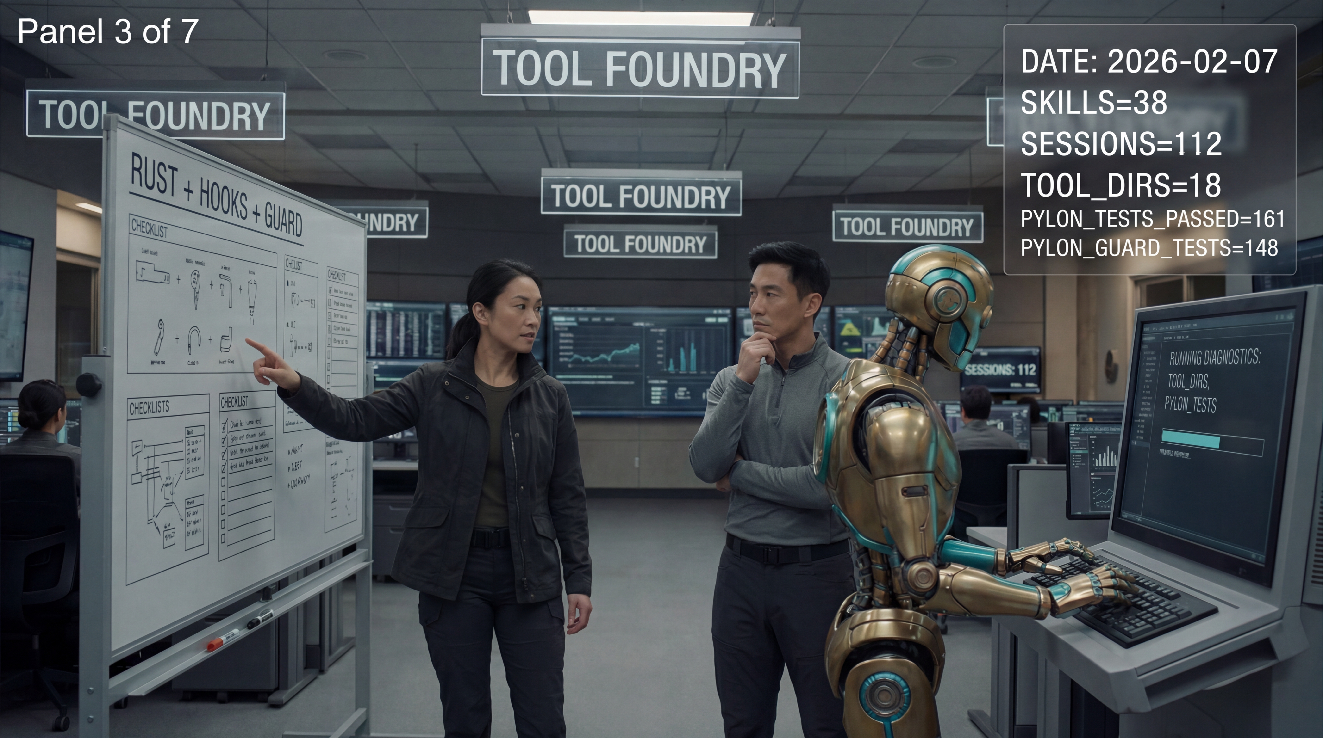 Panel 3 tool foundry